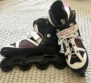 Mongoose Girl's Inline Skates Adjustable Size L - Picture 1 of 9