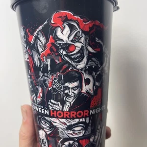 Universal Studios Halloween Horror Nights 30 Years 30 Fears ICONS Freestyle cup - Picture 1 of 9