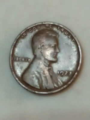 1925 P. MINT COPPER LINCOLN WHEAT PENNY - Image 1 of 2