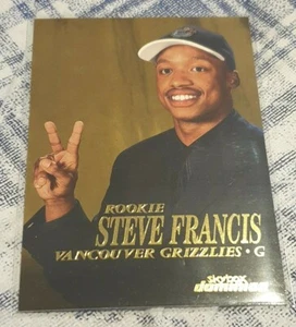 1999-00 Skybox Dominion Steve Francis Rookie Card - Vancouver Grizzlies - Picture 1 of 1