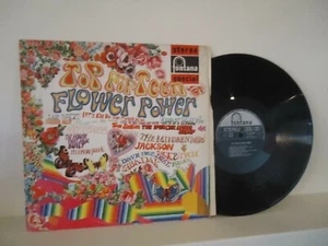 Various ‎– Top Fifteen Flower Power ( HOLLAND LP PSYCH Fontana ‎– 701 602 WPY  ) - Picture 1 of 4