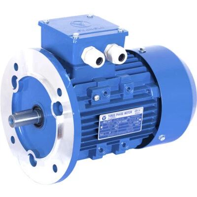 B5 Flange mounted electric motor Three Phase motor 240V/415V VFD compatible - image 1 of 4
