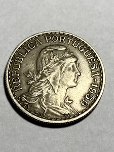 1959 Portugal 1 Escudo - Picture 1 of 2