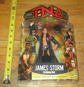 2006 NWA TNA Impact Marvel Cowboy James Storm Wrestling Figure Series 5 - Imagen 1 de 3