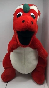 16 Zoll SantaSaurus roter Plüsch-Dinosaurier mit Nikolausmütze PET Inc. - Bild 1 von 9
