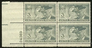 #998 3c United Confederate Vets, Plate Block [24369 LL] **ANY 5=FREE SHIPPING** - Picture 1 of 1