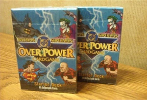OVERPOWER - Juego de Cartas Coleccionables Batman y Superman - Juego de 2 Barajas de Inicio - Imagen 1 de 1
