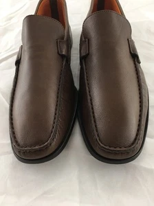 Santoni 'Lazzaro' Slip-on Size 8 D Brown Men's Shoes Retail $555 - Bild 1 von 12
