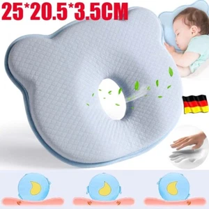 Orthopädisches Babykissen Gegen Plattkopf Kissen Neugeborene Lagerungskopfkissen - Bild 1 von 15