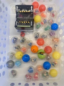 Lot Small Mini Rubber Plastic Vending Machine Toys Animals Figures Gum Ball - Picture 1 of 13