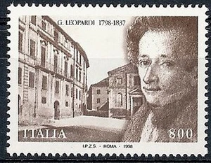 1998 ITALIA GIACOMO LEOPARDI MNH ** - Bild 1 von 1