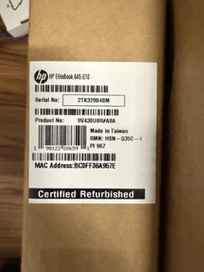 HP EliteBook 645 G10 14" 1080p AMD Ryzen 5 7530U 32GB 1TB SSD WIN11P, Silver - Picture 1 of 8