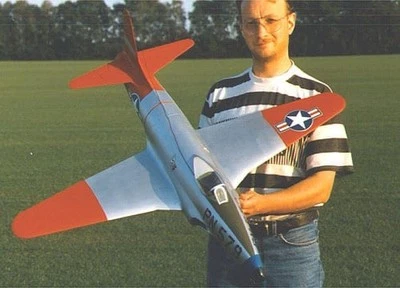 P 80 SHOOTING STAR RC JET PLANE KIT FROM RBC FOR 70MM EDF UNIT FAST FUN  - Image 1 of 2