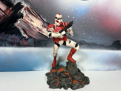 Star Wars Clone Shock Trooper Estatua Modelo Escultura Coleccionable Figura de Exhibición Foto 1 de 4
