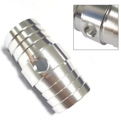 Aluminum 1-1/4" OD Hose to 1/8" NPT Adapter Fitting LS Swap Radiator Steam Port Foto 1 de 4