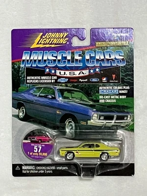 Johnny Lightning Muscle Cars USA 1971 Dodge Demon No.57 Ltd. Edition Cragar Mags - Image 1 of 3