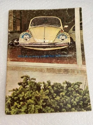 Volkswagen VW 1968 folleto de ventas Foto 1 de 4