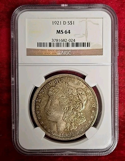 1921 MS 64 Graded Morgan Dollars for sale | eBay
