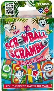 TOMY Screwball Scramble Mini Childrens Preschool Action Board Game, TRAVEL EDIT - Picture 1 of 3