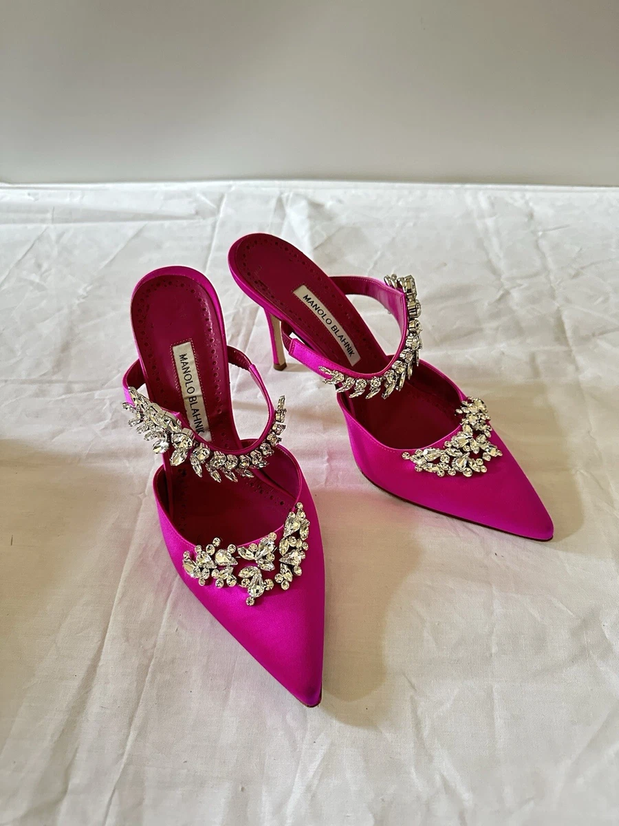 Manolo Blahnik Pink Heels for Women for sale | eBay