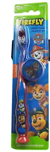 Firefly Kids Soft Toothbrush Paw Patrol Oral Care Travel Kit Red Blue - Picture 1 of 10