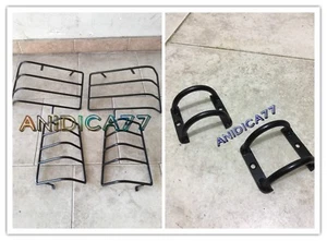 Griglie Fari Protezione Per Fiat Panda 4x4-4x2 Fino Al 2004+Griglie Frecce - Imagen 1 de 11