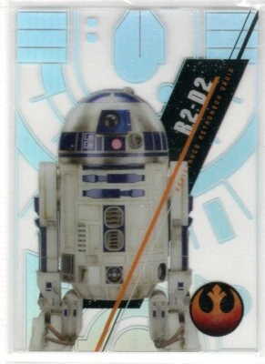 STAR WARS 2016 TOPPS HIGH TEK BASE SW-92 R2-D2 FORM 2 PATTERN 4 - Image 1 of 2