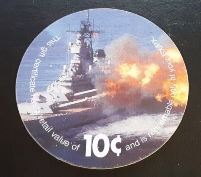 KL# M144   2nd  Print  2J10  10 cents AAFES  Pogs from 2003 printing Extra Fine - Image 1 of 3