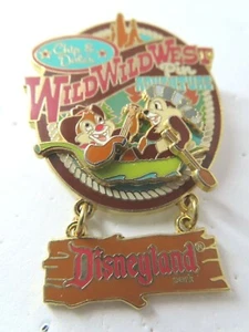 Disney Pin DL Chip & Dale's Wild West Pin Adventure Logo LE 1000 #35723 - Picture 1 of 2
