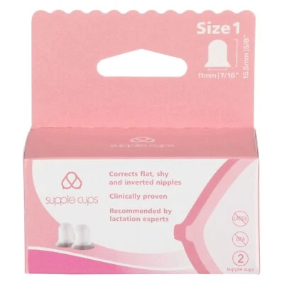 Supple Cups for flat, shy and inverted nipples - Image 1 of 4
