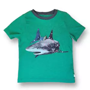 Camisa tiburón manga corta verde talla 4/5 Gap para niños - Imagen 1 de 1