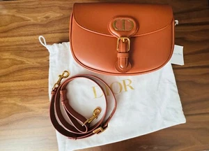 Dior Bobby Medium Dark Tan Crossbody Shoulder Bag New With Tags - Picture 1 of 19