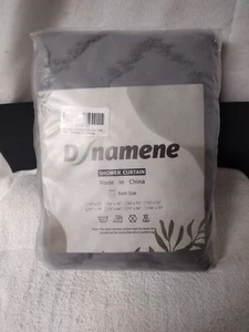 DUSCHVORHANG - Dynamene-Chevron gestreift getuftet grau 72" x 78" Duschvorhang - Bild 1 von 14