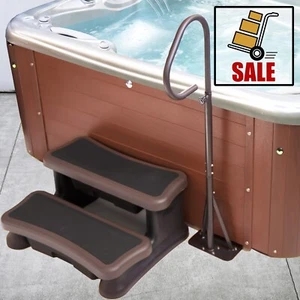 Barandilla para bañera de hidromasaje - Riel de seguridad lateral para spa con deslizamiento - Base de montaje inferior: ¡era $99,95! - Imagen 1 de 6