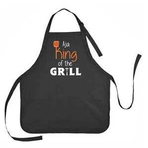 Aja King of the Grill Apron, Aja Grilling Apron, Grilling Apron for Aja - Picture 1 of 3