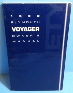 90 1990 Plymouth Voyager manual del propietario - Imagen 1 de 1