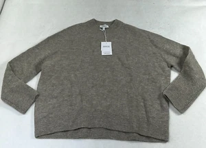 & Other Stories Gray Long Sleeve Crew Neck Knitted Pullover Sweater Womens Sz S - Picture 1 of 8