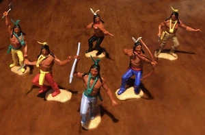 Timpo Toys: Indians - 3rd Series Complete Set - 1970s - Lot 76 - Picture 1 of 1