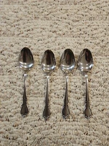Vintage Stainless Japan Flatware Creon By AMC Set Of 4 Tablespoons - Picture 1 of 2