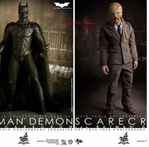 Perfect Hot Toys 1/6 Mms140 Batman Begins - Demon Batman & Scarecrow In Stock - Picture 1 of 7