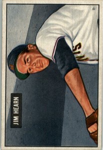 1951 Bowman #61 Jim Hearn - NM