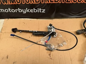 YAMAHA YZF R6 5EB 1999 -2002 SEITENSTÄNDER KICK PROP MIT SCHALTER UND SCHRAUBEN - Bild 1 von 8