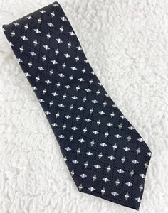 Zylos George Machado Men's Necktie Gray Shades 100% Imported Silk - Picture 1 of 5