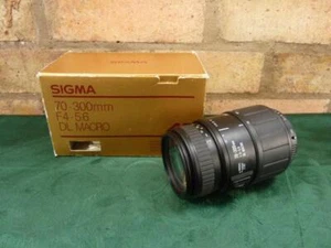 nice Sigma DL Macro Lens 1:4-5.6 70mm-300MM Pentax AF Bayonet mount Zoom lens - Picture 1 of 1
