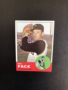 1963 TOPPS #409 ROY FACE PIT PIRATES— HIGH END💥*** (wph)