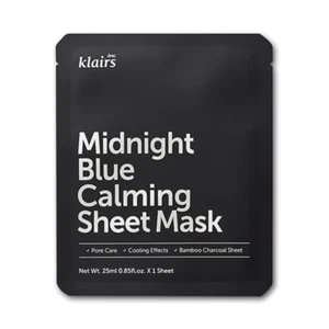 [Klairs] Midnight Blue Calming Sheet Mask - 2pcs / Free Gift - Picture 1 of 1