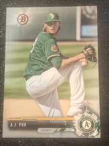 2017 Bowman Draft Silver #47 AJ Puk /499