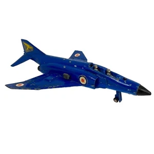 Dinky Toys Royal Navy McDONNELL DOUGLAS F4 Phantom Jet avión de combate fundido a presión - Imagen 1 de 7