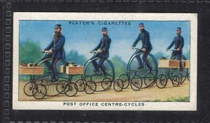 POST OFFICE CENTER-CYCLES - 80 + años UK Tobacco Card # 11 - Imagen 1 de 2