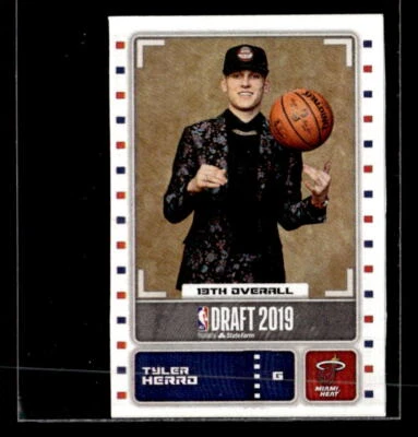 2019-20 Panini NBA Sticker & Card Collection #91 Tyler Herro Draft 2019 - Image 1 of 2